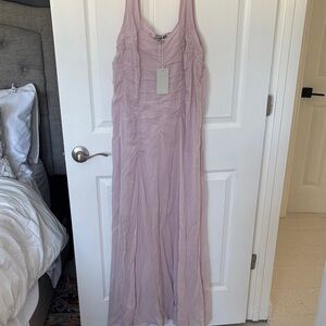 NWT COS dress sz 12 Elegant Lavender Sleeveless Dress